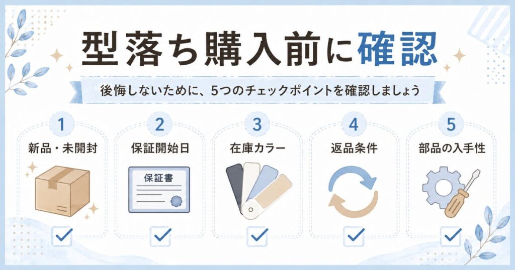 型落ちのSR-N310Dを購入する前に確認したいポイント