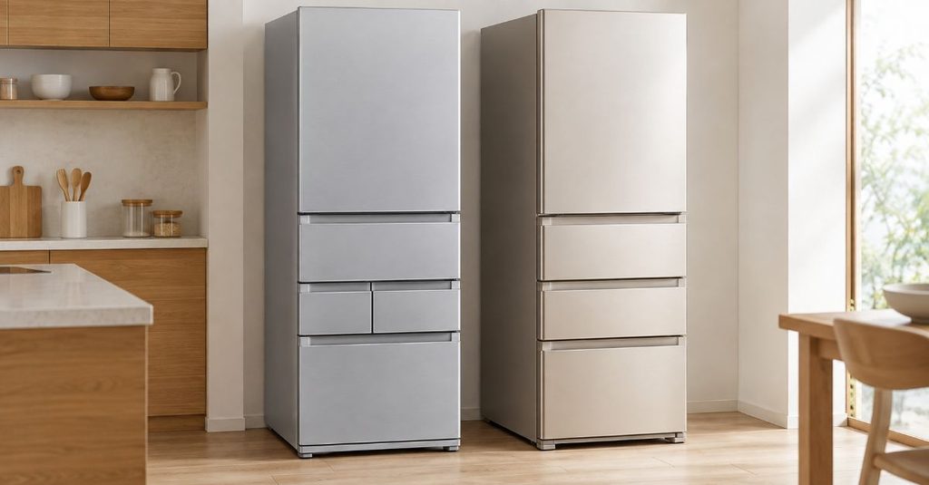 AQR-S40AとAQR-S36Aを斜め前から並べた画像