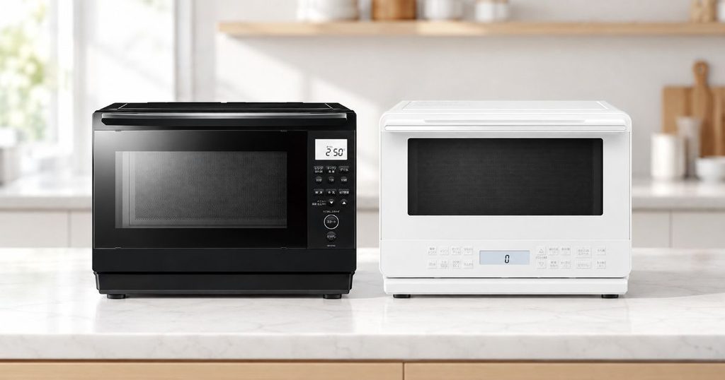 ER-D70CとMRO-F6Eを正面から並べた比較画像
