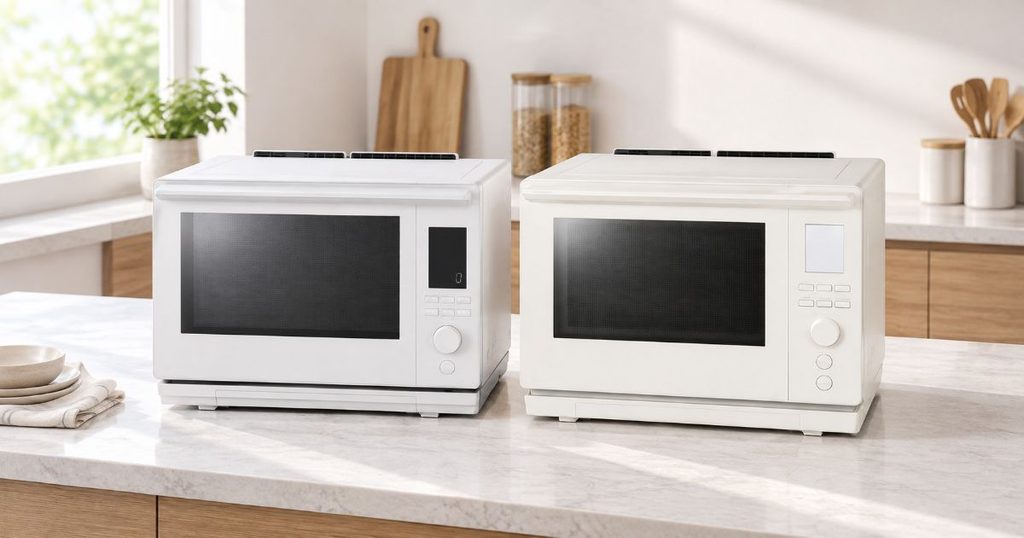 ER-D90CとER-D100Cを並べた本体比較