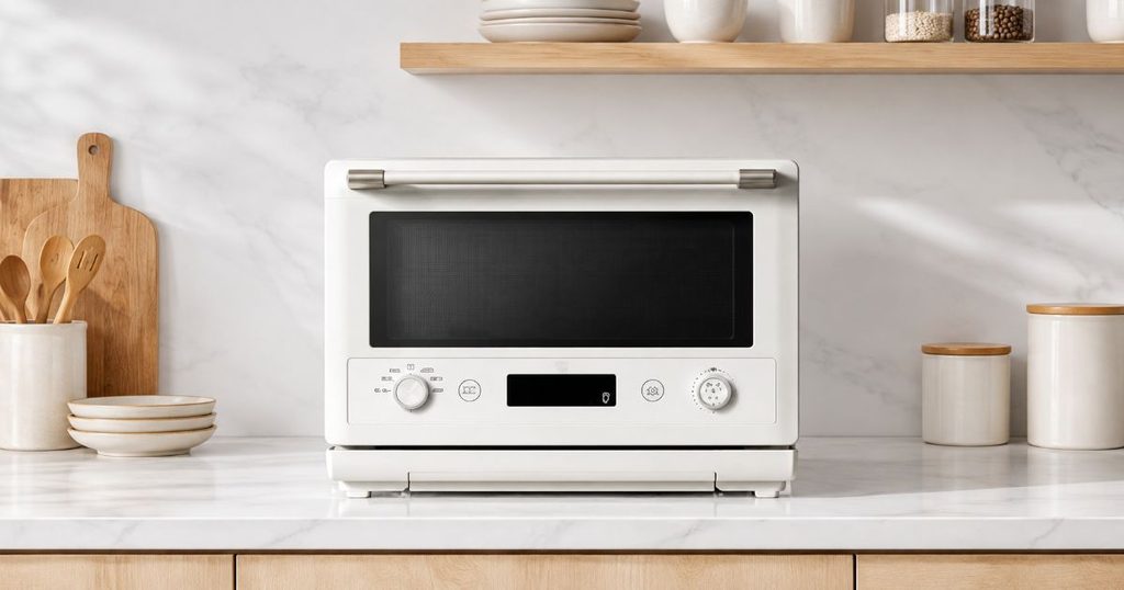 ES-GY26をキッチンカウンターに設置した様子