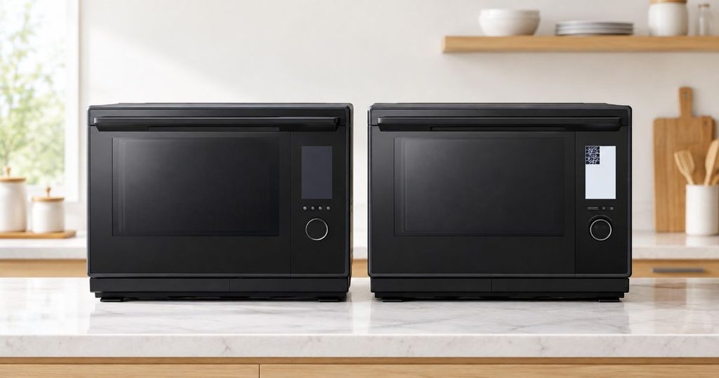 NE-UBS10DとNE-BS9Dを正面から並べた比較イメージ