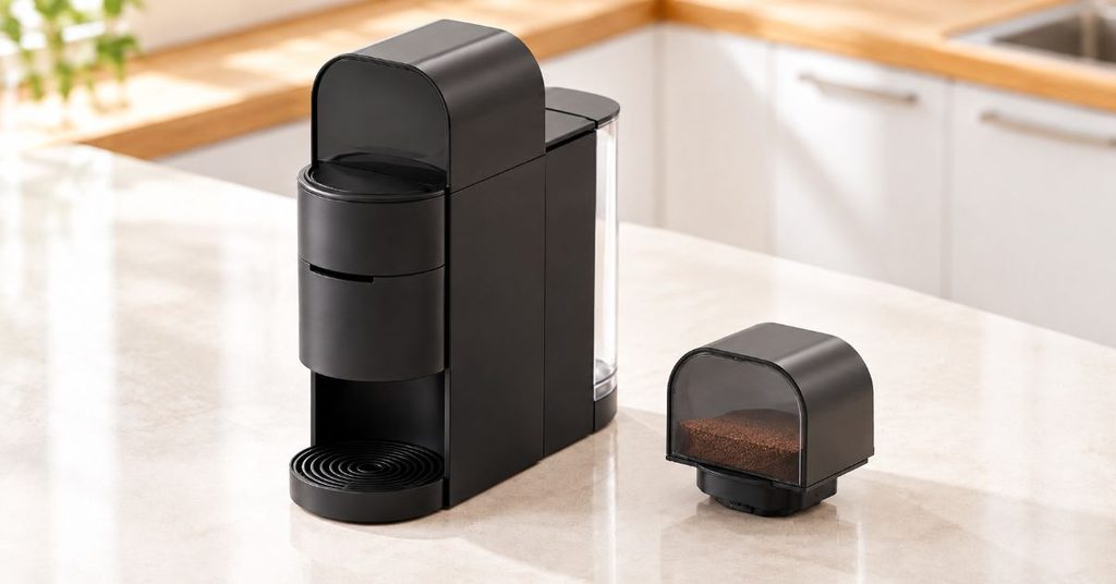 バリスタ kotoneと交換用コーヒータンク