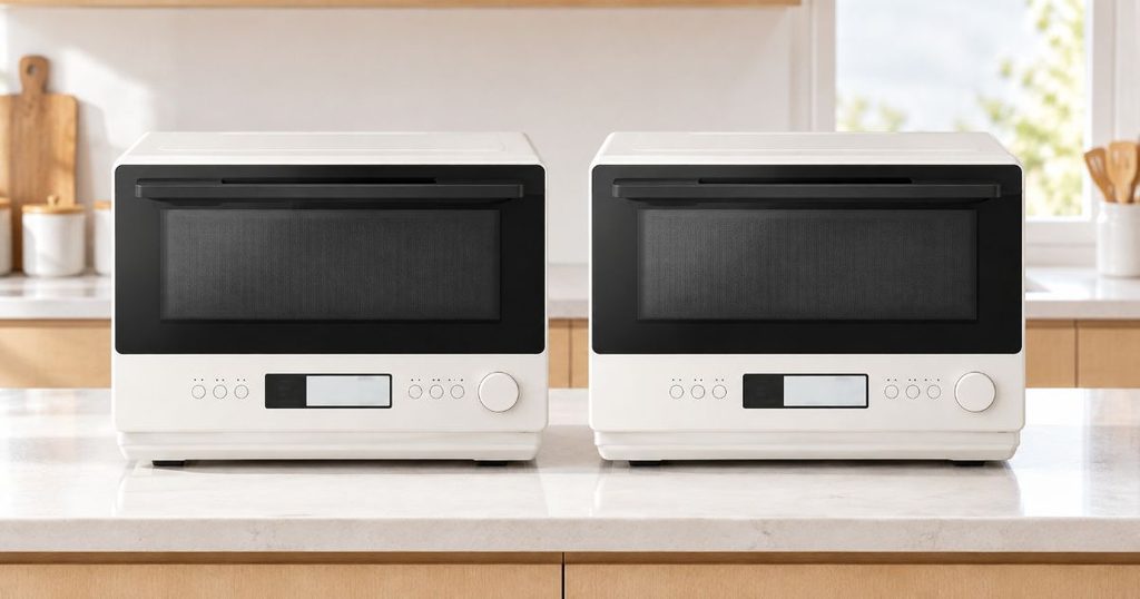 NE-MS4EとNE-MS4Dを並べて比較
